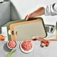 thumbnail image 5 of Double-Sided Kitchen Cutting Board - Multifunctional Chopping Block for Fruit Vegetable Meat Reversible Household Prep Board, 5 of 9