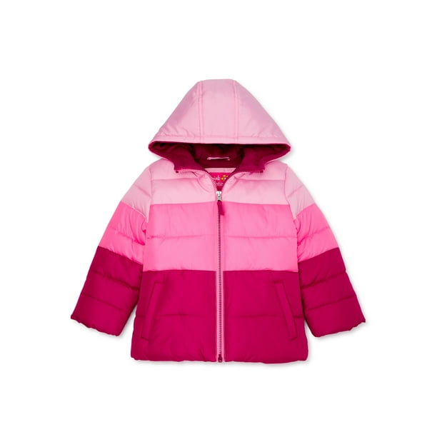 Pink Platinum Pink Platinum Baby Toddler Girl Colorblocked Winter