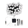 thumbnail image 2 of Globe String Lights, Plastic Colorful 100 LED Bulbs LED Colorful Globe Lights  for Gardens, 2 of 8