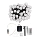thumbnail image 2 of Cadena de Luces LED de globo coloridas ANGGREK 394 pies 100 bombillas IP65 energía solar 800 mah, 2 of 8