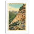 thumbnail image 2 of Art.com Going to the Sun Highway, Glacier Park, Montana Art Print, White Frame Wall Art, 21" x 29", 2 of 5