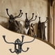 thumbnail image 1 of Gancho de pared,Gancho de pared decorativo para perchero,gancho para sombreros y ropa,Perchero rústico con gancho para llaves y toallas vintage para baño,Soporte de pared para almacenamiento, 1 of 8