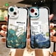 thumbnail image 2 of Fundas de teléfono iPhone 11, carcasa trasera transparente con dibujos animados para iPhone 11, 14 Pro Max, 12, 13 Mini, XR, X, Xs, 7, 8 Plus, SE 2022, 2020 Fivean unisex, 2 of 2