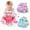 Pink, variant on Baby Car Toys for 6-12 12-18 Months 1 Year Old Girls,Pink Infant Rattle and Roll Car , 3PCS Friction Power Vehicle with Soft Rubber,Birthday Gift for Boys Girls for Toddlers 1-3