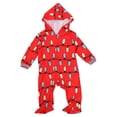 thumbnail image 3 of Aunavey Family Matching Christmas Pajamas Set Sleepwear Jumpsuit Hoodie with Hood for Family, 3 of 5