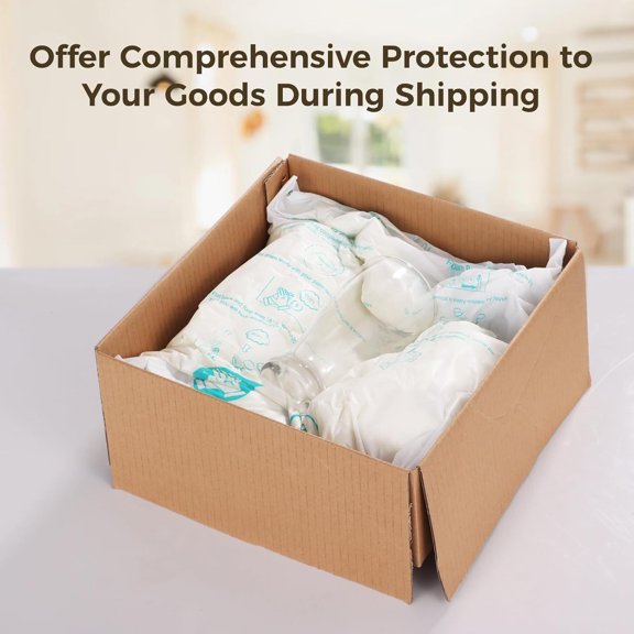 DFVYU-Foam Bags For Shipping 8 PCS 1416 Inch, Handy Temperature-Activated Expanding Pouches, Instant Pack Quick Packaging - Protective Parcel Solution