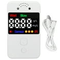 thumbnail image 1 of BuyWeek Alcoholímetro De Alcohol, Pantalla Digital Alcoholímetro Probador De Alcoholímetro Borracho Bluetooth Sin Contacto Probador De Alcohol con Transmisión De Voz, 1 of 8