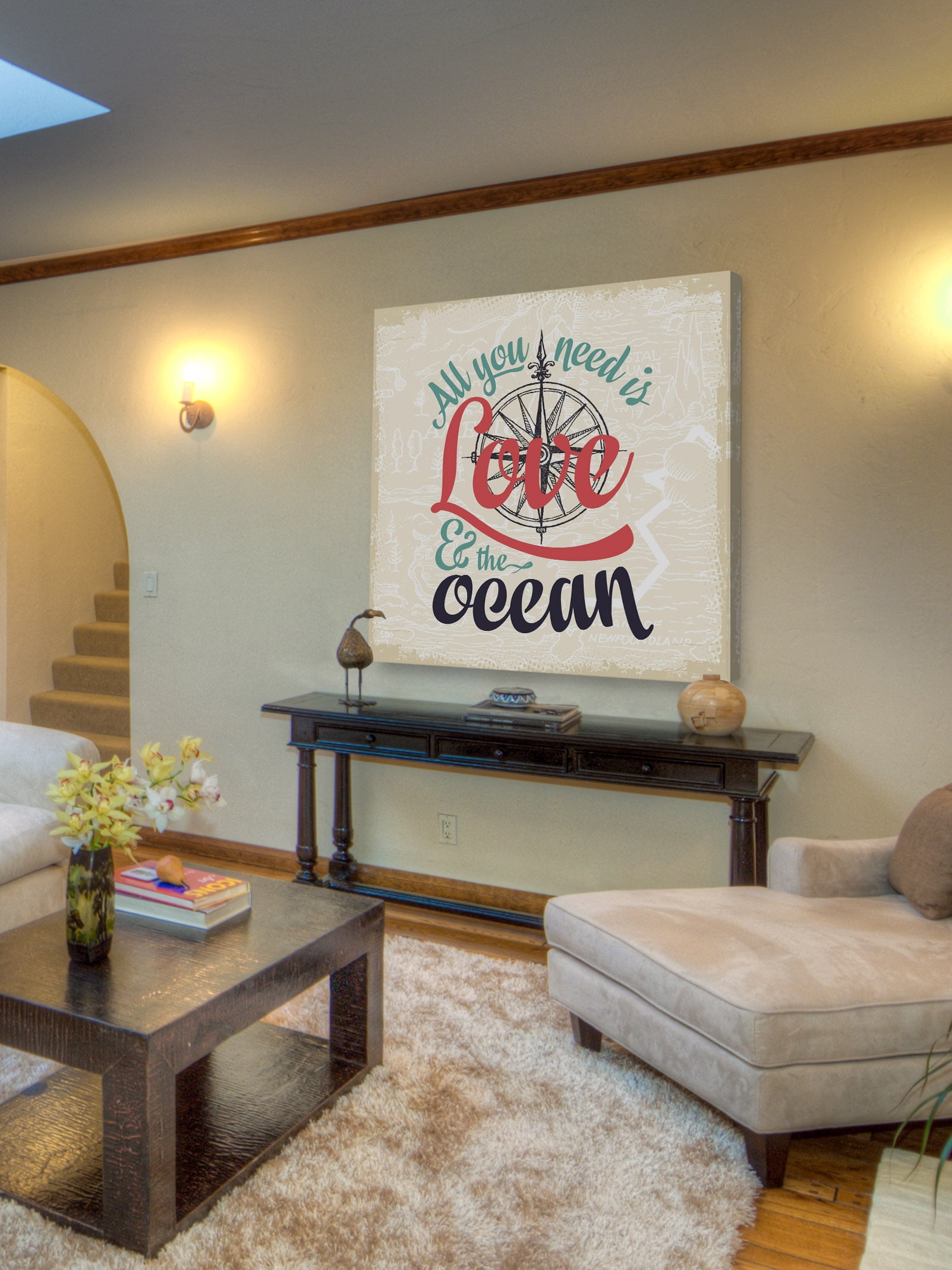 "All You Need" Painting Print on Wrapped Canvas