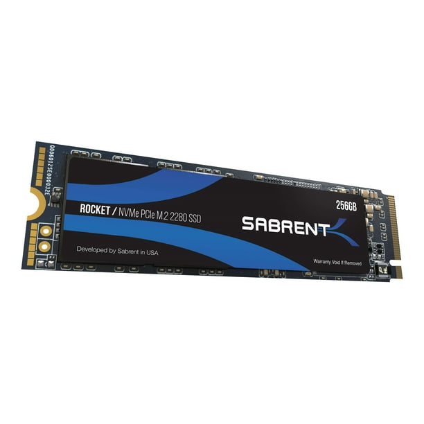 Sabrent rocket solid state drive 256 gb internal m 2 ngff 2280 