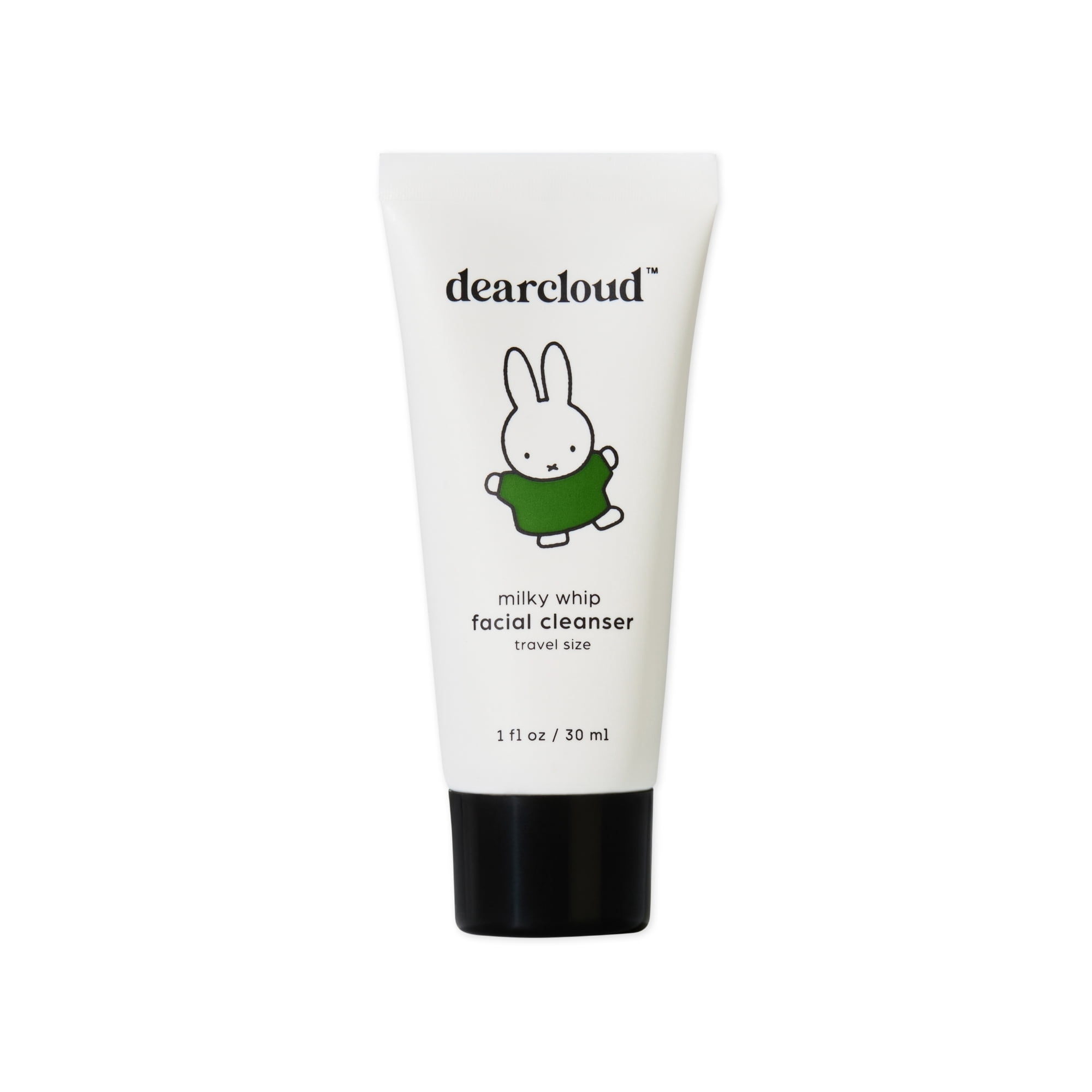 dearcloud x Miffy Skin Purity Essentials Travel Set of 4 ($55 Value) - Korean Skin Care Travel Set – Hydrating Korean Skin Care Travel Essentials Set with Cosmetic Bag