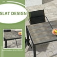thumbnail image 4 of 6 - Seater Patio Table | Rust - resistant Frame | Poolside Entertainment, 4 of 4