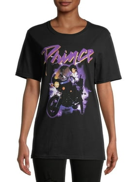 Prince Women's Short Sleeve Graphic Boyfriend Tee