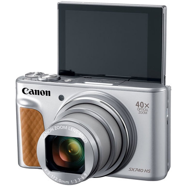 Canon SX740 HS Powershot SDカード付き Amazon.com : Canon PowerShot SX740 HS Digital Camera (Silver