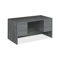 HON HON10573LS1 10500 Series Box/File Double-Pedestal Desk