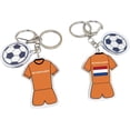 thumbnail image 1 of Yanonmyfd2026 World Cup Soccer Keychain - World Cup Pride Accessory, Football Fan Gift & Souvenir (2PCS),Netherlands, 1 of 48