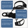 thumbnail image 3 of Shisuyan Durable Motorcycle Turn Signal Clamps Black 2Pcs 3.5x1.2in, 3 of 8