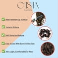 thumbnail image 2 of Wentin Gros Postiche Chouchou Chignon Coiffure de Mariée Brun Gris Mélange, 2 of 7