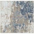 thumbnail image 5 of BoutiqueRugs Lucknow Contemporary Area Rug - Beige, Navy, Blue - 18" x 18" Sample, 5 of 9