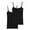 Black 1, variant on Womens Camisole Tank Tops Crop Tops Scoop Neck Camisole Solid Fit Underlay Versatile Bottom Tank Top Womens Basic Tee Shirts Tops for Women Trendy Summer White 5 XL