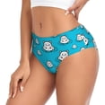 thumbnail image 2 of Balery Hippo In Water Head Ropa Interior de Algodón para Mujer con Dibujo – Braguitas Cómodas y Elásticas, Estilo Clásico-Small, 2 of 6