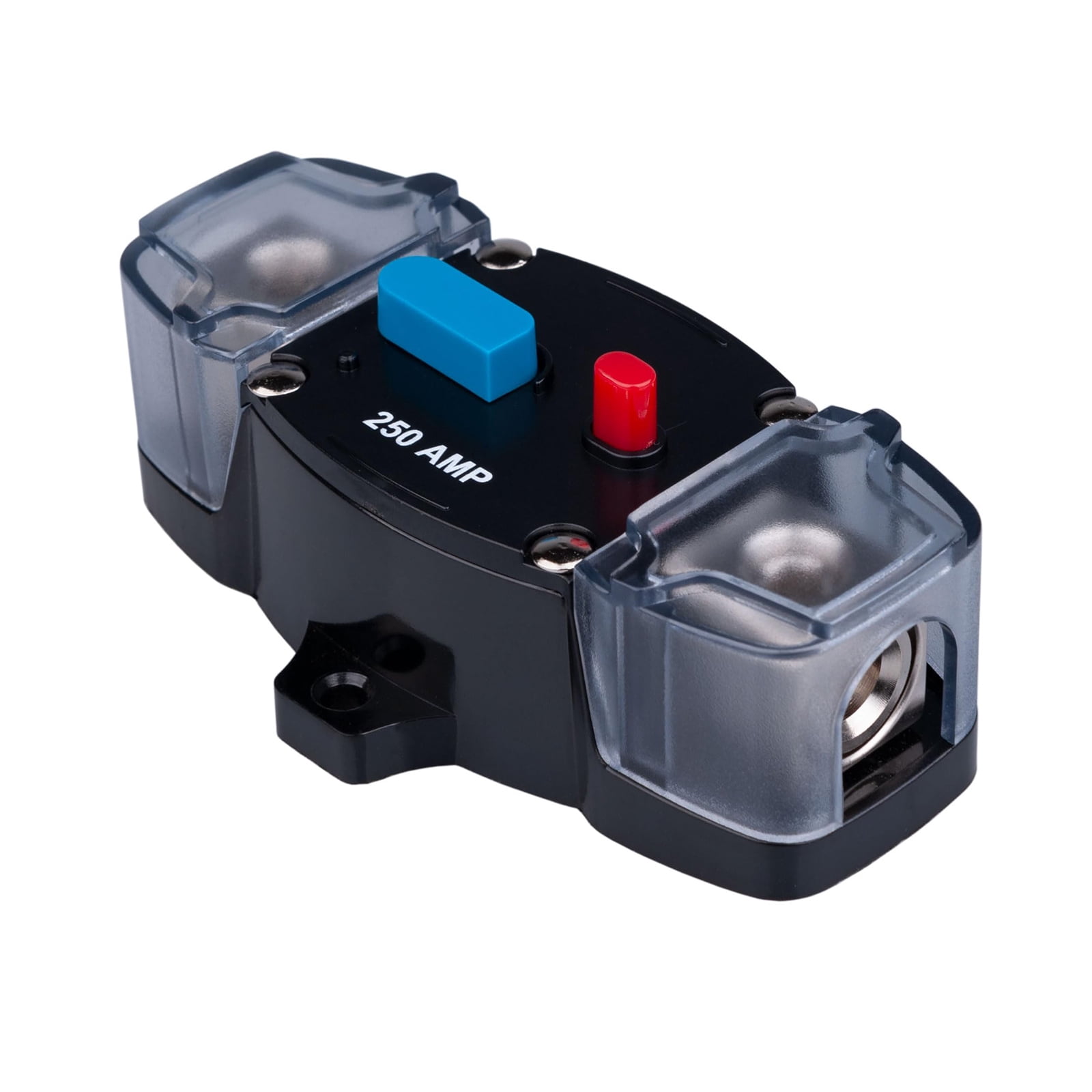 Manual Reset Resettable Inverter Block Circuits Breaker Inline Fuses Holder for Trolling Motor and Stereo Sound Systems