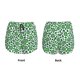 thumbnail image 3 of Balery Leopard print St. Patrick's Day Pantalones cortos deportivos para mujer con forro y dos bolsillos, elásticos, para entrenamiento, gimnasio, yoga-Large, 3 of 7