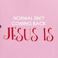 thumbnail image 2 of Normal Isnâ€™t Coming Back Jesus Is Inspirational/Christian Mens Long Sleeve Shirt, Light Pink, XX-Large, 2 of 5