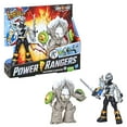 thumbnail image 6 of Power Rangers Dino Fury Battle Attackers 2-Pack Black Ranger vs. Smashstone, 6 of 6
