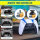 thumbnail image 2 of Paquete de 4 joysticks, recambio para mando PS5, módulo de joysticks con sensor analógico 3D de efecto Hall y tapa para palancas, accesorios para mando PS 5, herramientas de instalación incluidas, 2 of 5