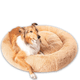 thumbnail image 1 of Camita Bienestar Cama Redonda Antiestrés para Perros Doble Vista Memory Foam Grande 100cm - Beige, 1 of 2