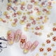 thumbnail image 2 of Pegatinas BMKKOT para decoración de uñas, diseño de peces dorados con purpurina en relieve en 5D, 2 of 7