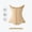 apricot, variant on Breathable Reinforced Waist Belt Slimming Waist Trainer Waist Cincher Waist Shaper Lumbar Support Chest Support Waist Sculpting
