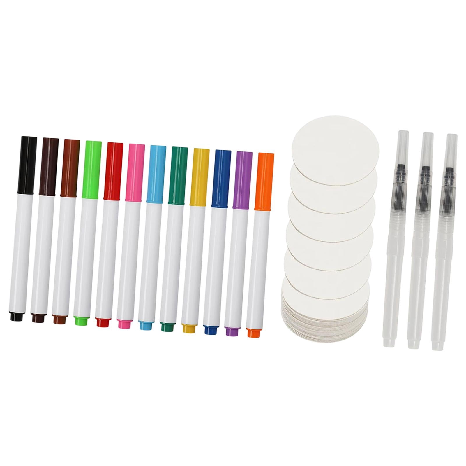 Foam Texture Painting Set 3D Drawing Sponge Paper Water Activated for Children Classroom Activities
