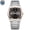 Rose gold with black dial and steel strap model, variant on Ultra-thin men's watch, waterproof, luminous quartz watch, dual calendar watch, day of the week display, men's wristwatch, fashionable trendy watch