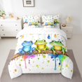 thumbnail image 2 of YST Ensemble de Couette Grenouille pour Enfants Simple - 7 Pcs, Simple, 2 of 4