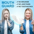 thumbnail image 4 of XIRQI Mouth Guard For Grinding Teeth Night Guard For Teeth Grinding Stops Bruxism & Teeth Clenching Teeth 2 Sizes Pack Of 4 With Hygiene Case, 4 of 6
