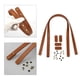 thumbnail image 5 of Correa de de bandolera de bricolaje con hebillas, cinturón de repuesto de material cuero , correas de accesorios de de hombro ajustable para Salvador  Correa de repuesto para bolso, 5 of 9