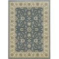 thumbnail image 2 of Radici Usa Alba Area Rug 1592 Traditional Blue Diamond Leaves 2' 2" x 7' 7" Rectangle, 2 of 2