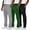 04:Army Green, Black, Gray, variant on ASUDESIRE 3 Pack Men's Sweatpants Open Bottom Active Athletic Casual Pants Jogger Running Workout Gym Pants with Pockets