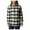 Shark Buffalo Check, variant on Columbia Women's Holly Hideaway Flannel Shirt, Shark Buffalo Check, X-Small