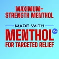 thumbnail image 6 of Icy Hot Original Pain Relief No-Mess Roll-On Applicator, Fast-Acting Pain Relief With Max Strength Menthol 16%, Contrast Therapy for Backaches, Joints, Muscle Strains and Arthritis, 2.5 oz, 6 of 14