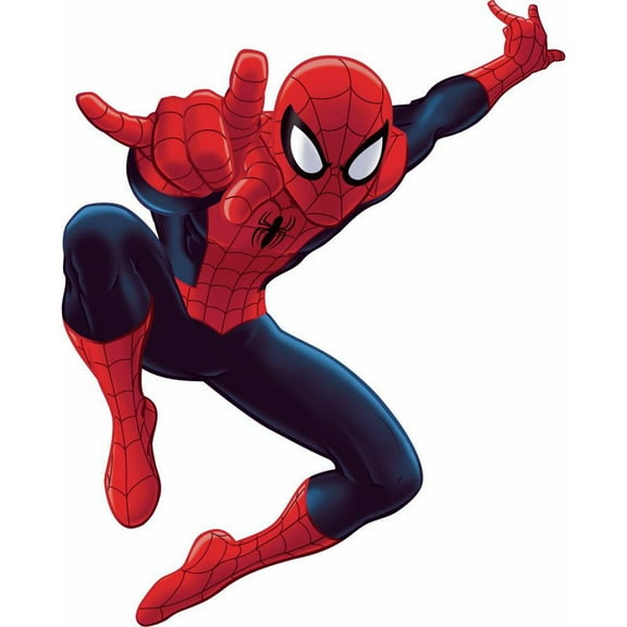 ComfortCorrect Ultimate Spiderman Peel & Stick Giant Wall Decal (18 Count)