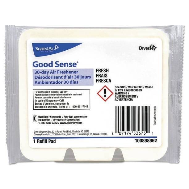 Diversey Good Sense 30Day Air Freshener, Fresh, 12/Carton Walmart