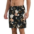 thumbnail image 2 of Naloa Lilies Flowers Men's Beach Shorts, Surfing shorts, Swim trunks, Quick Dry Swim Trunks for Surfing Beach Fun - Medium, 2 of 9
