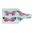 thumbnail image 2 of Watercolor Cutting Board, Butterflies Spring Season Nature Wildlife Insects Vintage, Decorative Tempered Glass Cutting and Serving Board, Wine Bottle Shape, Pale Blue Black Pink, by Ambesonne, 2 of 5