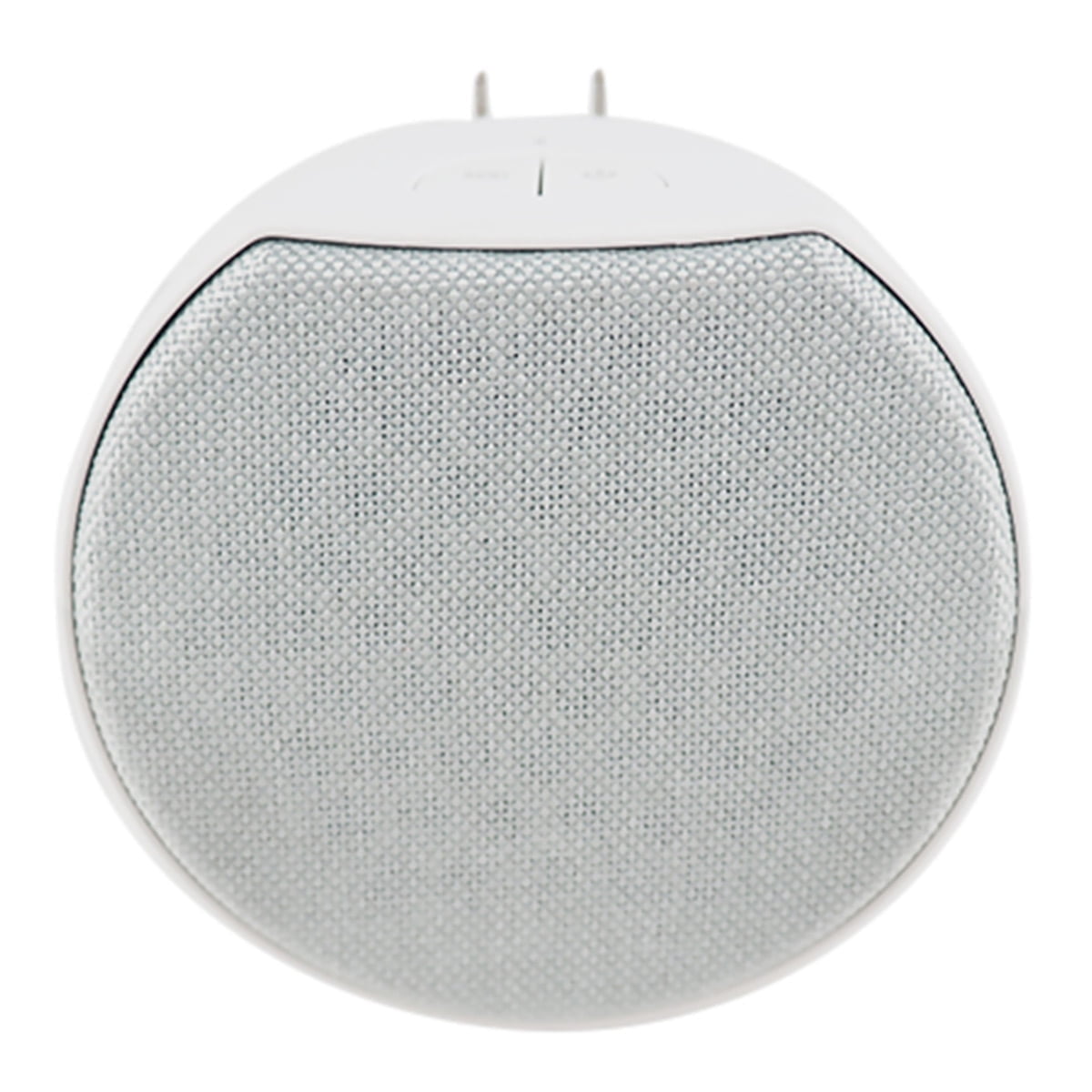 OC Acoustic Newport Plug-in Outlet Speaker with Bluetooth 5.1 and Built-in USB Type-A Charging Port - Set of 4 (Light Gray/White)