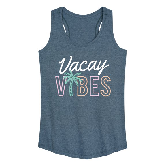 Instant Message - Vacay Vibes - Women's Racerback Graphic Tank