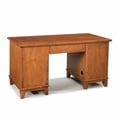 thumbnail image 2 of Homestyles Arts & Crafts Bureau Piédestal en Bois Brun, 2 of 30