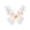 Purple, variant on 19.3'' Large Butterfly LED Lights Decoracion Giant Light up Butterflies for Wedding Outdoor Photography Props Birthday Party Decor