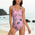 thumbnail image 6 of The Powerpuff Girls Womens Bathing Suits One Piece Swimsuits Cute Bikini Printed Swimwear Cover Up Dress XL, 6 of 7